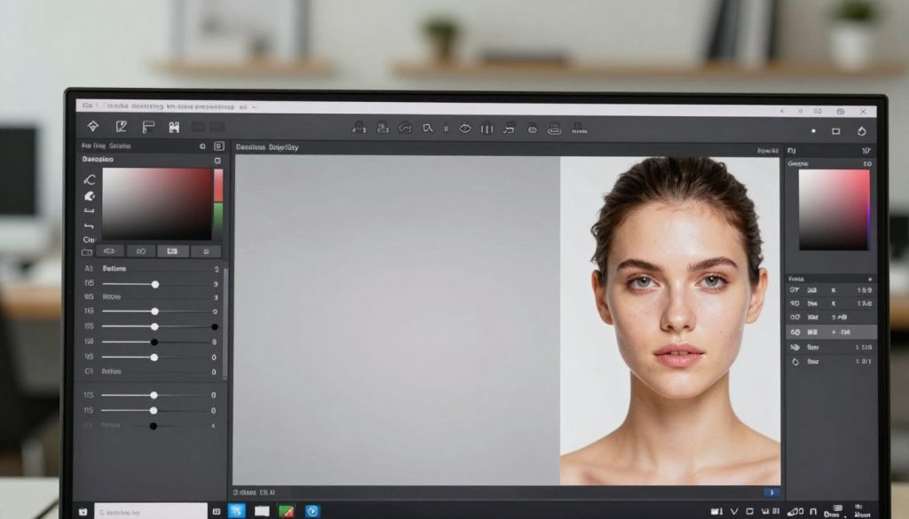 image denoising and skin texture smoothing